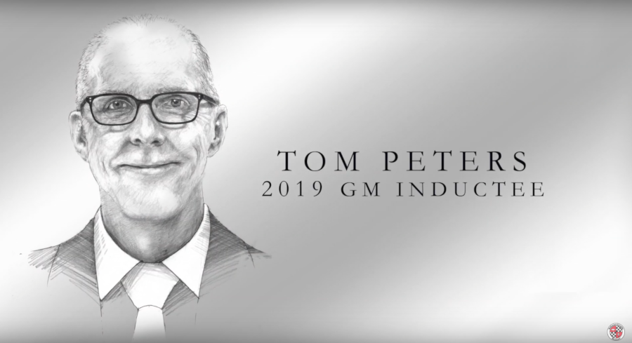 An image of Tom Peters 2019 GM inductee GM Media Archives RESIZED