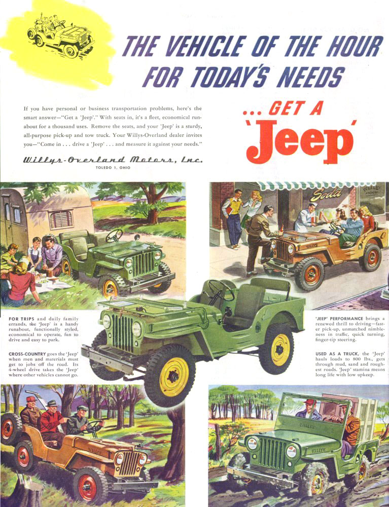 1940s Jeep advertising Stellantis North American Archives 4