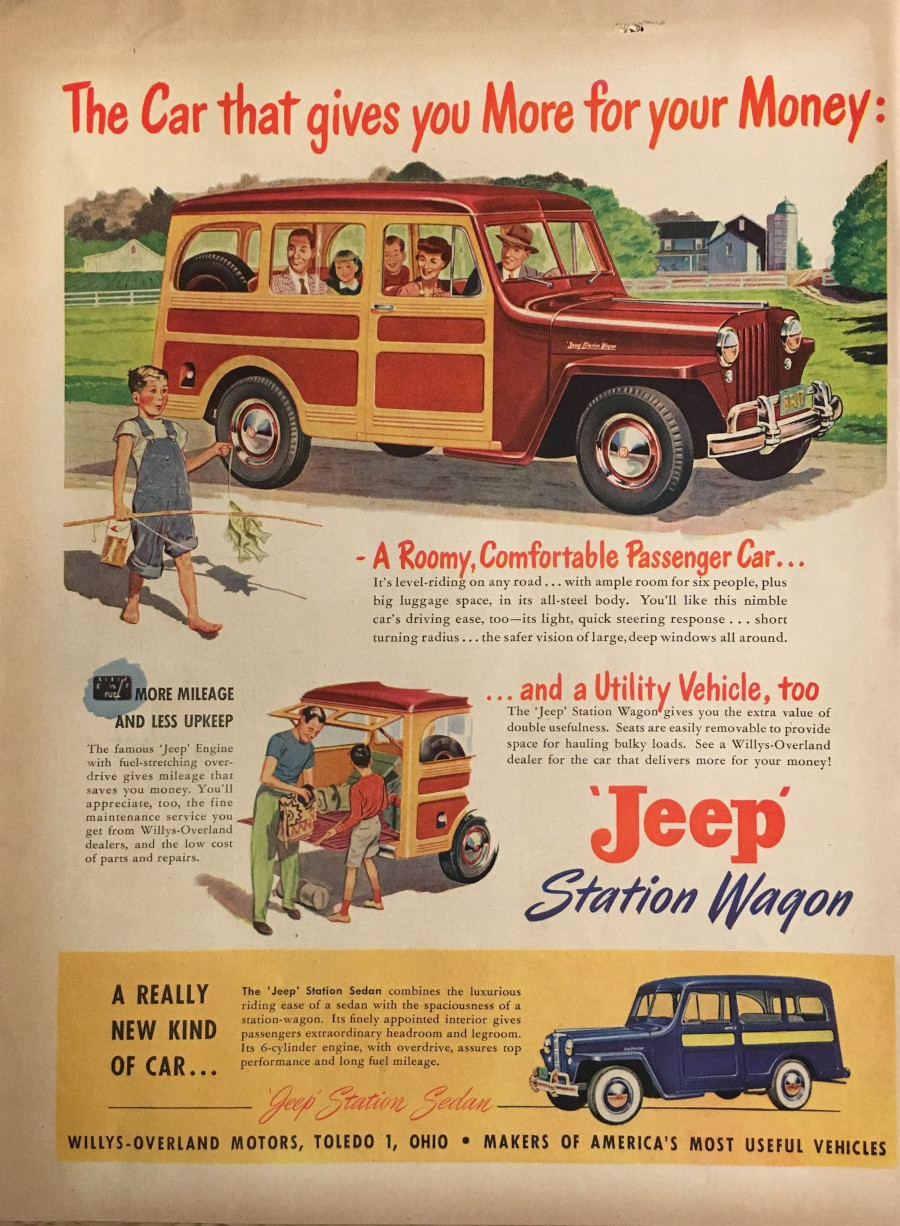 A 1950s Jeep ad Stellantis North American Archives RESIZED 5