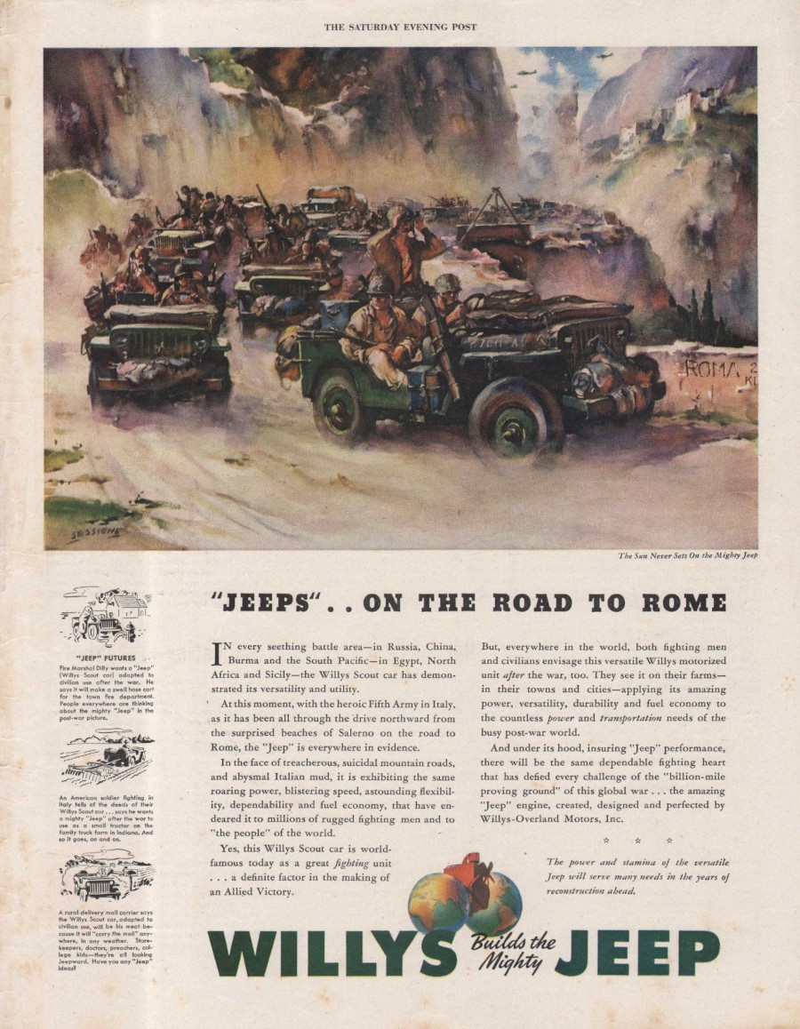 Another 1940s Jeep ad Stellantis North American Archives RESIZED 2