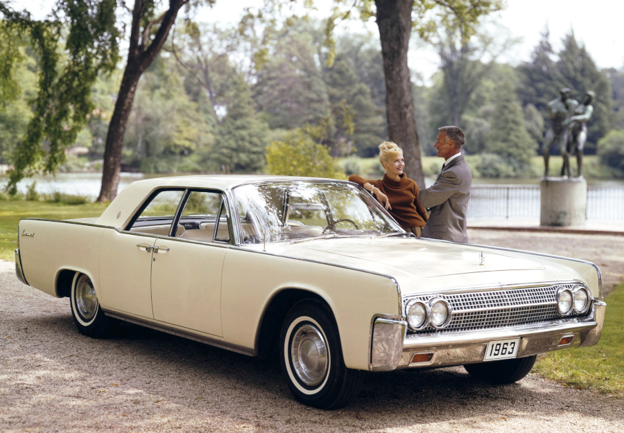 A 1963 Lincoln Continental sedan Ford Motor Company Archives CROPPED AND RESIZED 5