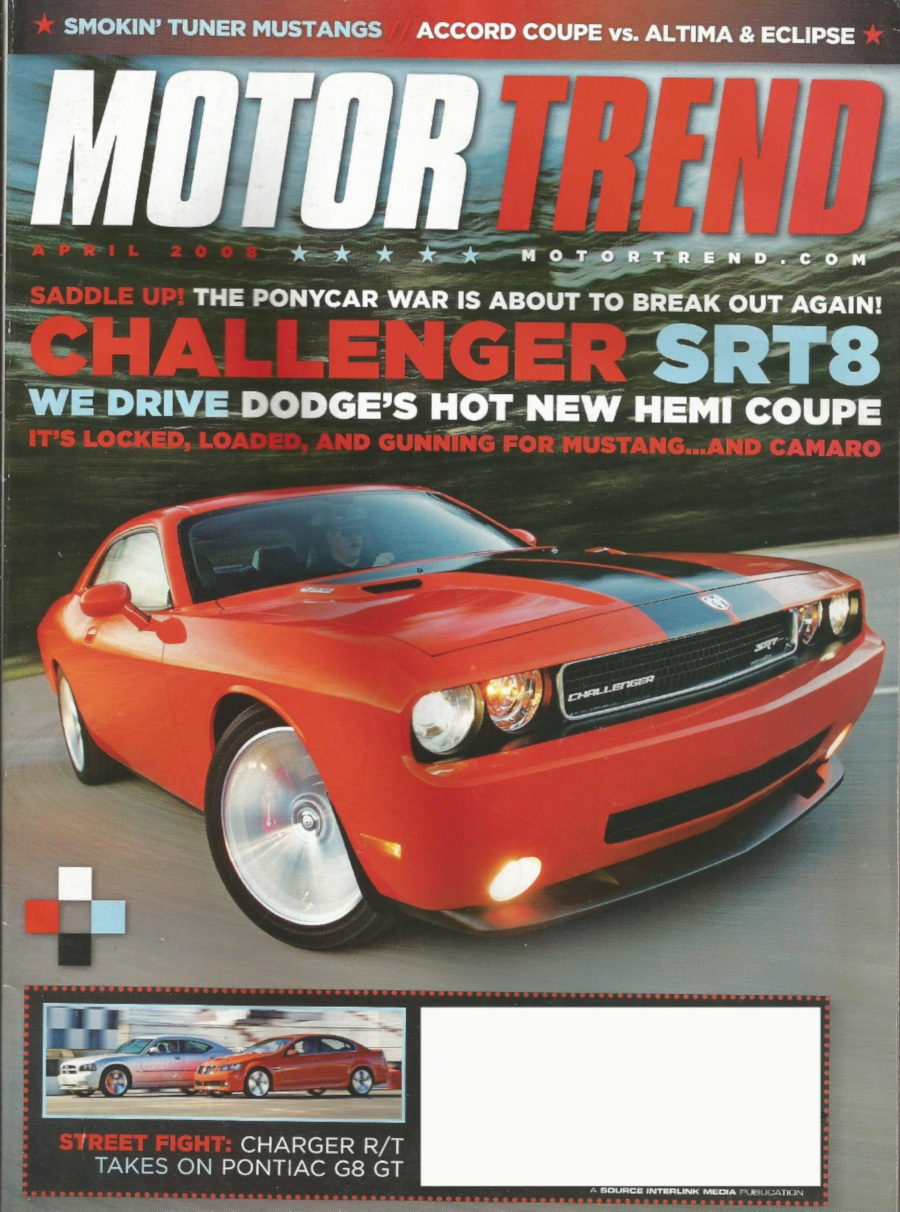 Motor Trend April 2008 with Dodge Challenger RESIZED 8