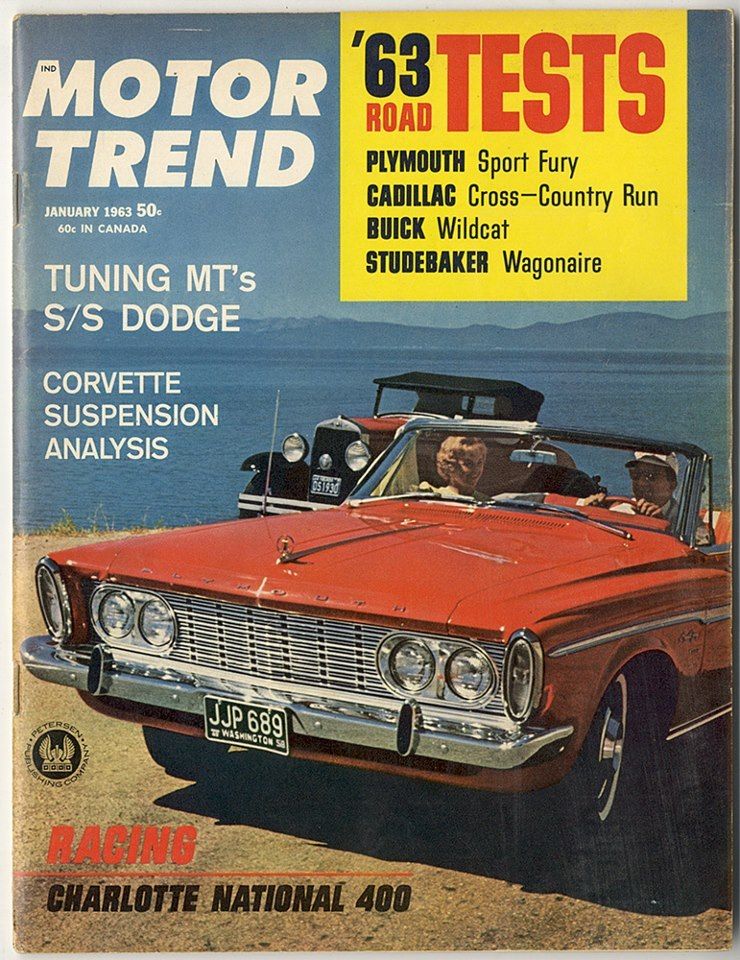 Motor Trend January 1963 issue 5
