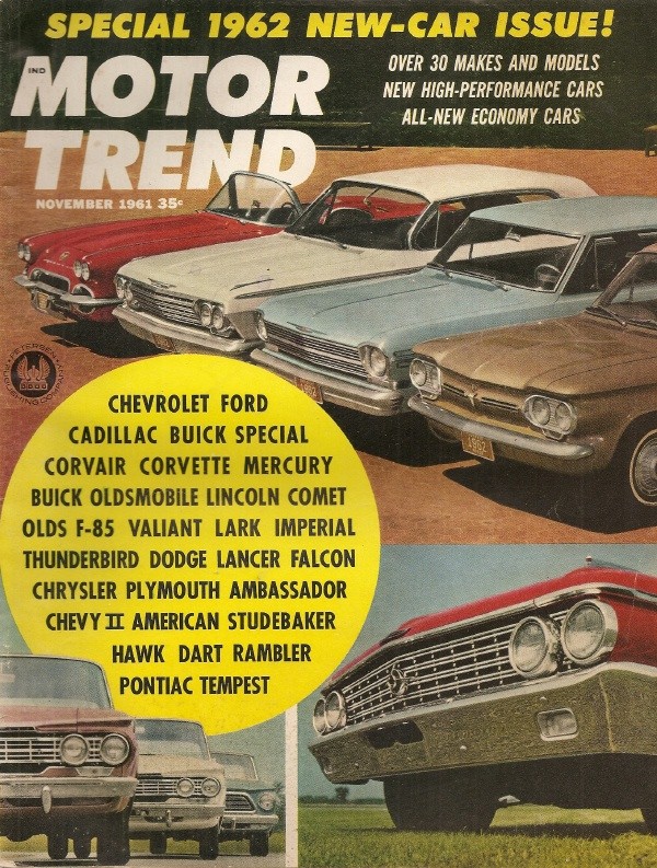 Motor Trend November 1961 Special 1962 New Car Issue 3