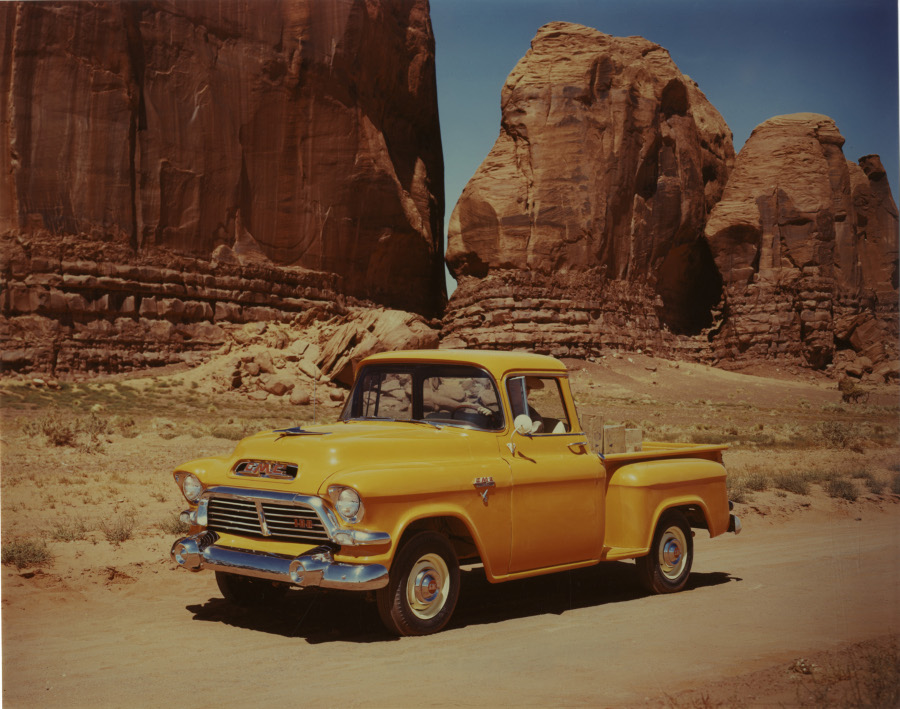 RESIZED 4 1957 GMC Truck Yellow