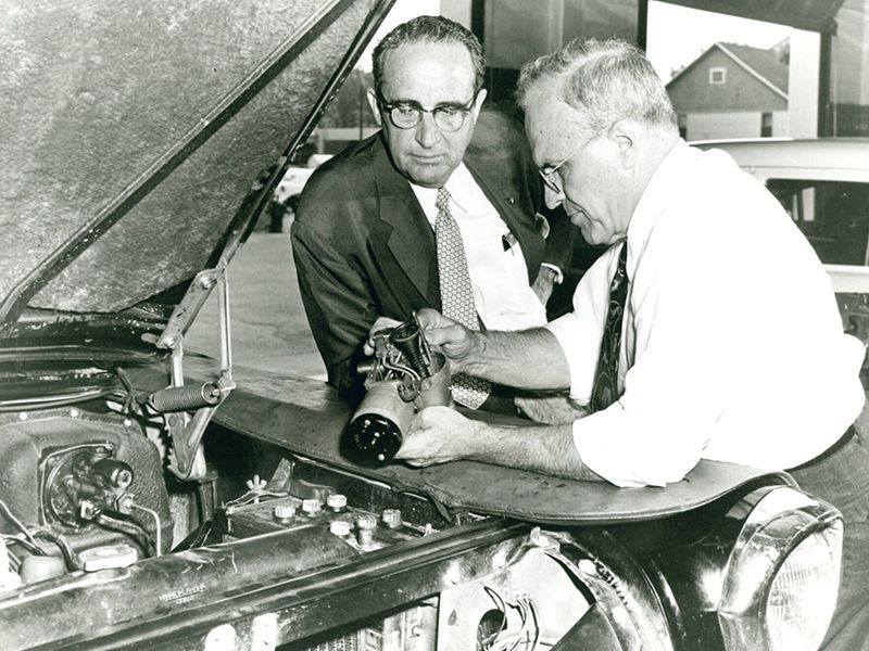 Ralph Teetor inventor of cruise control
