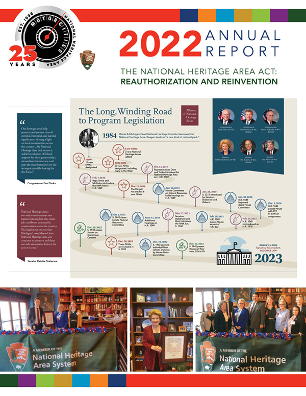 MotorCities Annual Report 2022 cover image