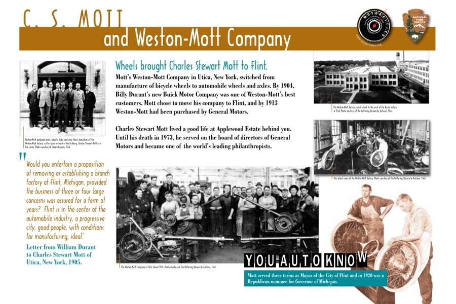 C.S. Mott and the Weston Mott Company