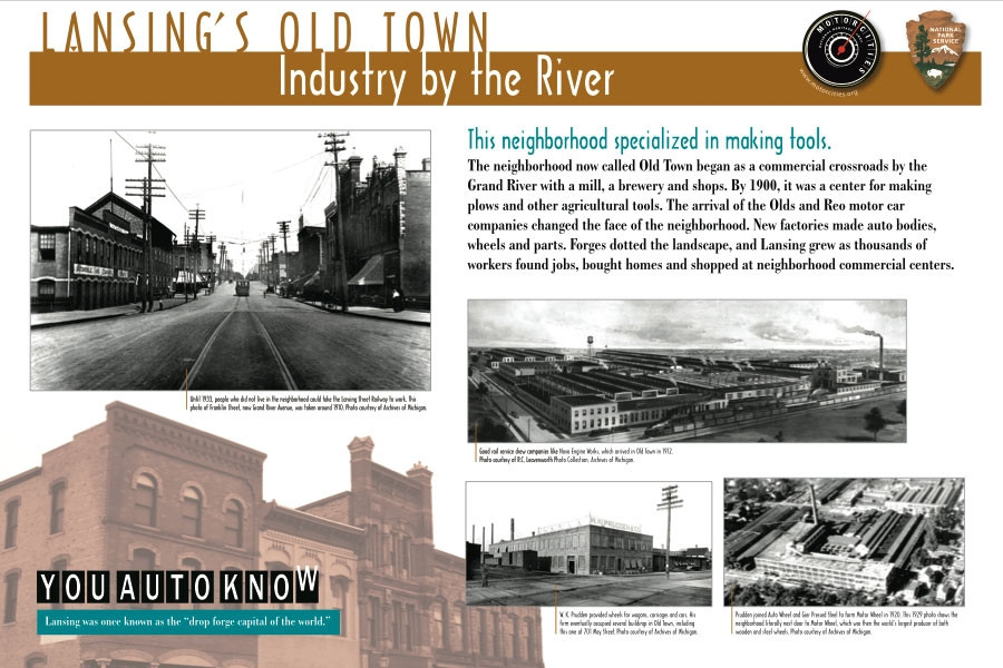 Lansing&#039;s Old Town Industry by the River