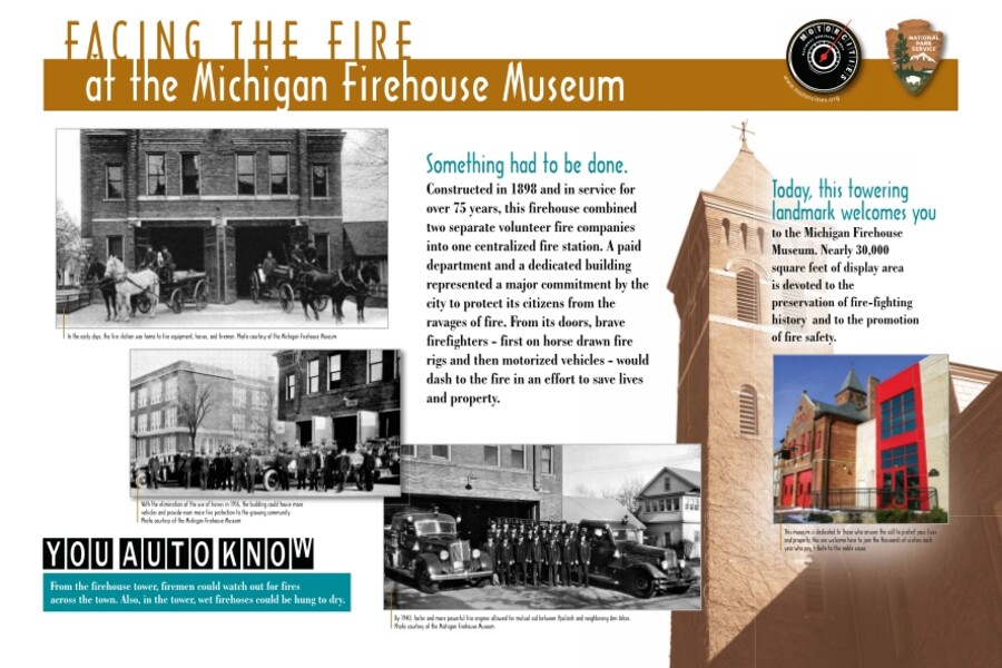 Facing the Fire of the Michigan Firehouse Museum
