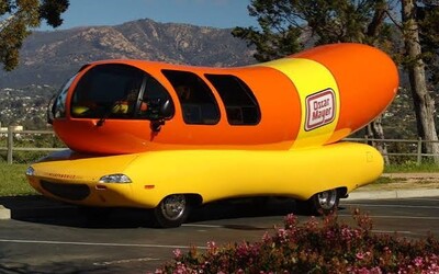 Oscar Mayer Wienermobile Visits Gilmore Car Museum!