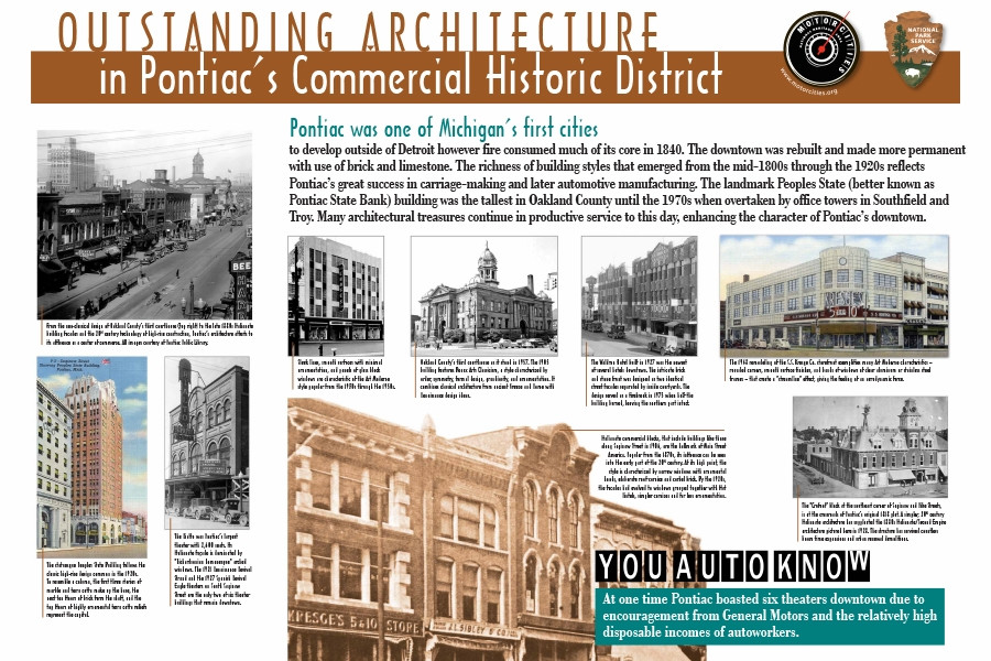 Outstanding Architecture in Pontiac&#039;s Commercial Historic District