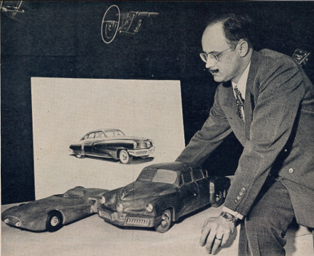 Extremely rare original footage of Preston Tucker talking about the Tucker  automobile 