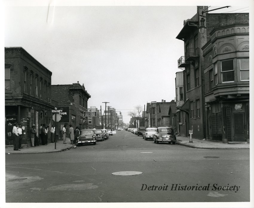 Hastings st courtesy of Detroit Historical Society