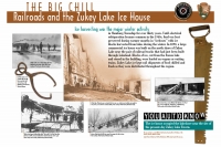 Railroads and the Zukey Lake Ice House