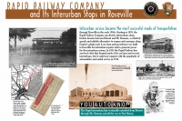 Rapid Railway Company and Its Interurban Stops in Roseville